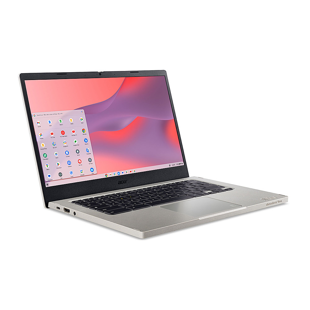 Acer - Vero 514 Chromebook Green PC Laptop - 14" FHD IPS - Intel Core i5 1235U - 8GB LPDDRX Memory - 256GB SSD