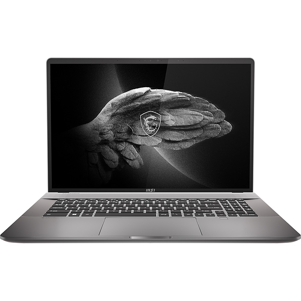 MSI - Creator Z17 A12U 17" Touch-Screen Laptop - Intel Core i9 - 32 GB Memory - NVIDIA GeForce RTX 3080 - 2 TB SSD - Lunar Gray