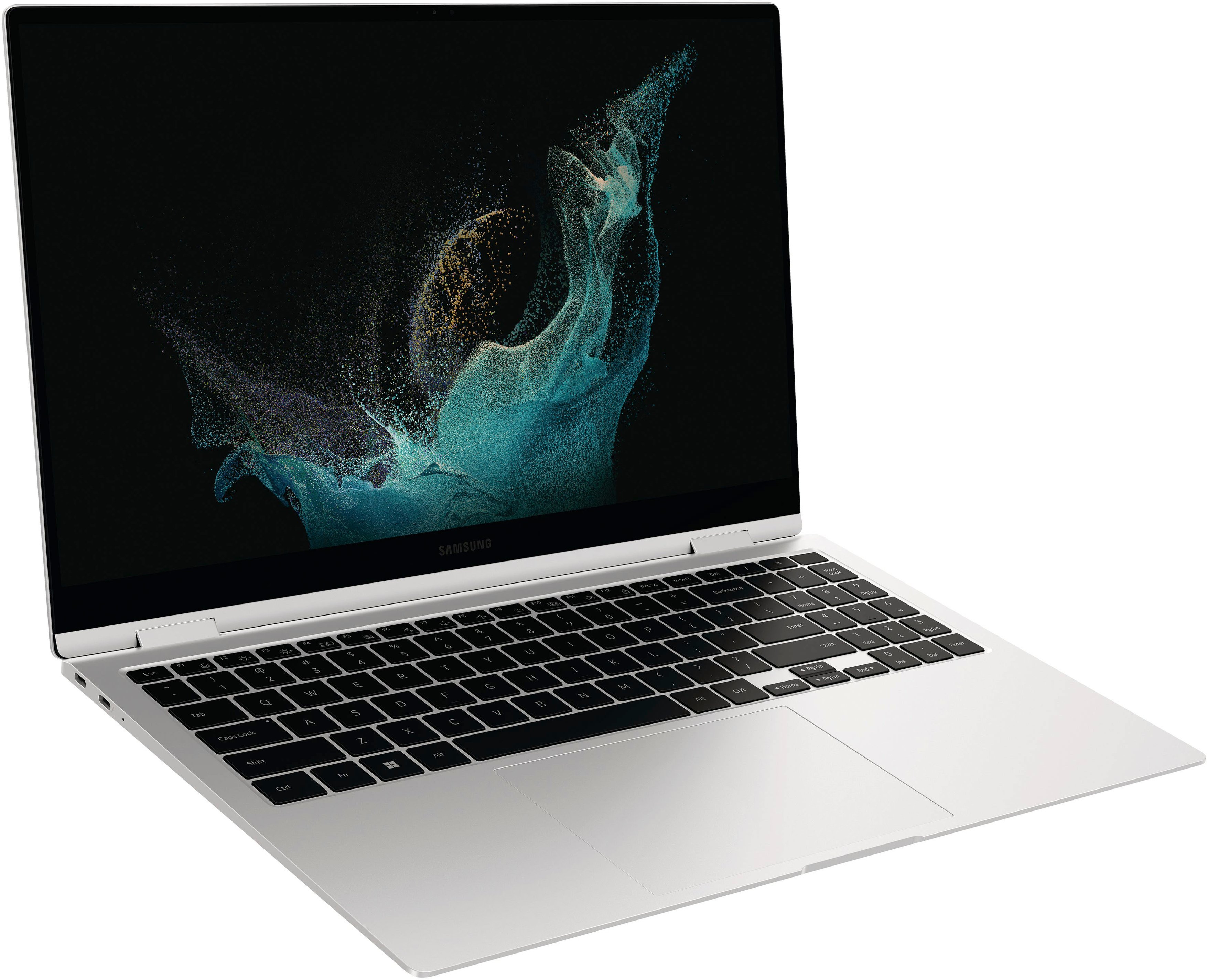 Samsung - Galaxy Book2 Pro 360 2-in-1 15.6” AMOLED Touch Screen Laptop - Intel 12th Gen Evo Core i7 - 16GB DDR5 Memory – 1TB SSD - Silver