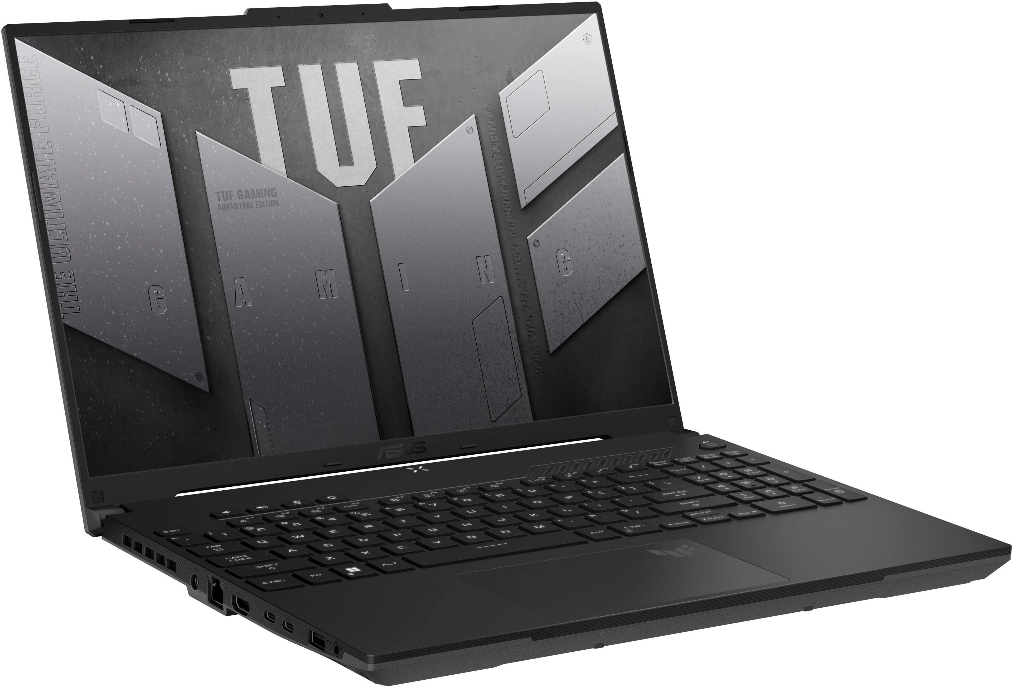 ASUS - TUF Gaming A16 16" 165Hz Gaming Laptop FHD-AMD Ryzen 7 7735HS with 16GB DDR5 Memory- Radeon RX7600S 512GB PCIe SSD - OFF BLACK