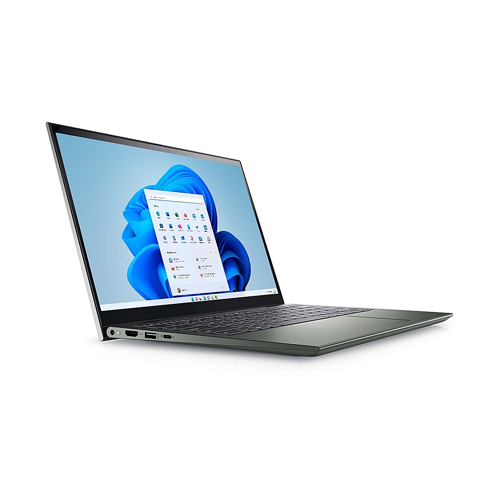 Dell - Inspiron 7415 14" FHD 2-in-1 Touch-Screen Laptop - AMD Ryzen 5 - 8GB Memory - AMD Radeon UMA - 256GB SSD - Green
