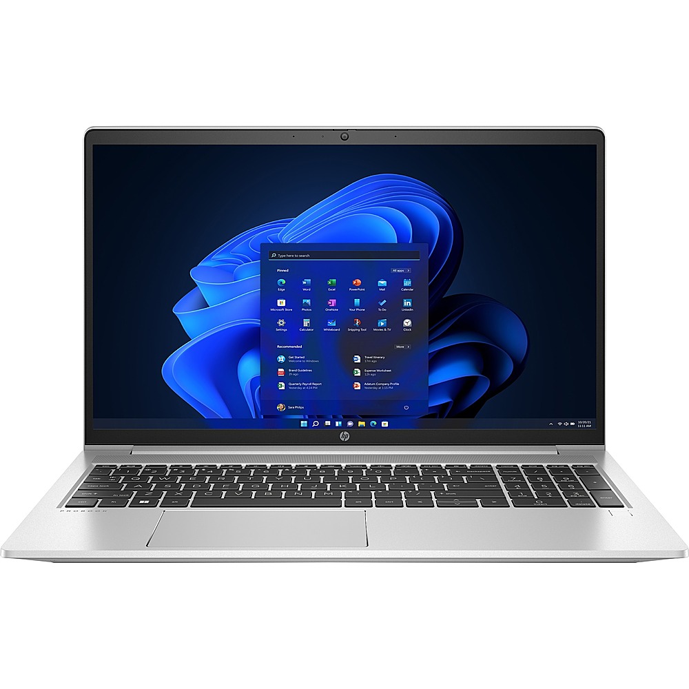 HP - ProBook 455 G9 15.6" Laptop - AMD Ryzen 5 with 16GB Memory - 256 GB SSD - Silver