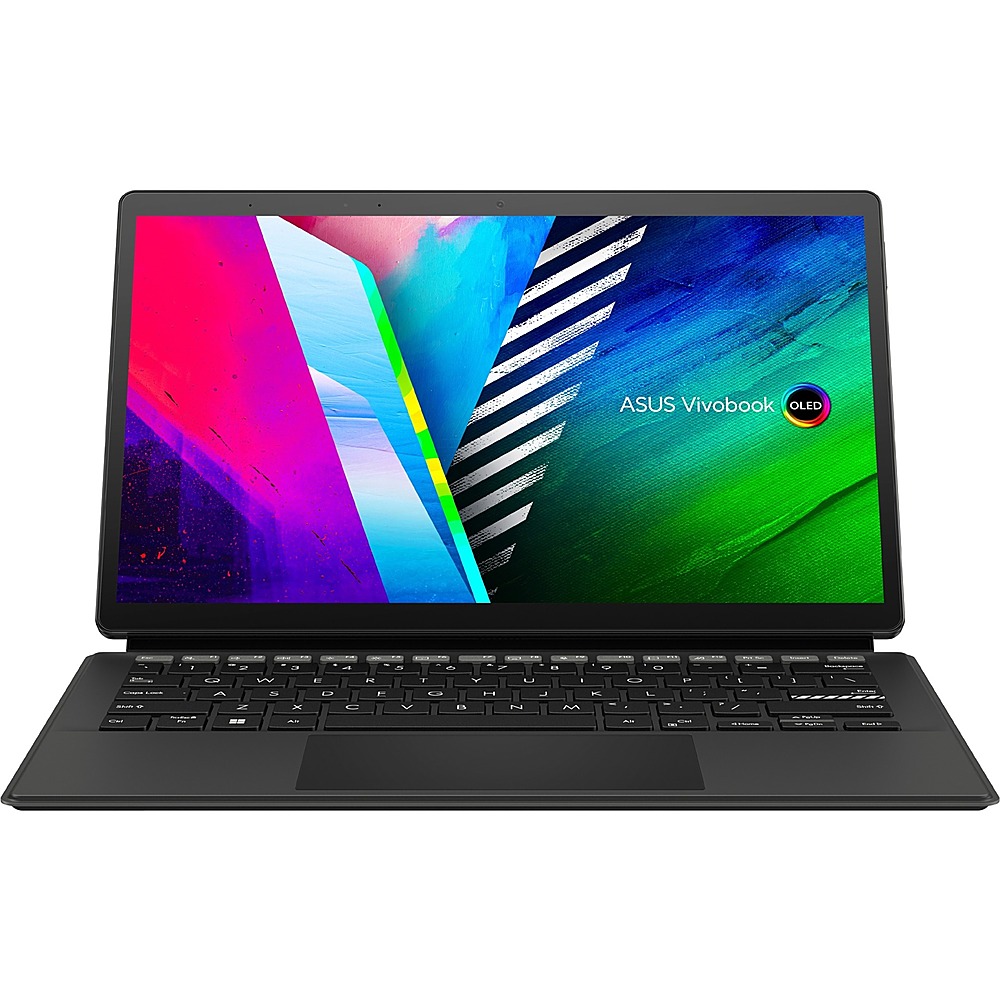 ASUS - Vivobook 13 Slate OLED T3300 13.3" Laptop - Intel Pentium Silver - 4 GB Memory - 128 GB eMMC