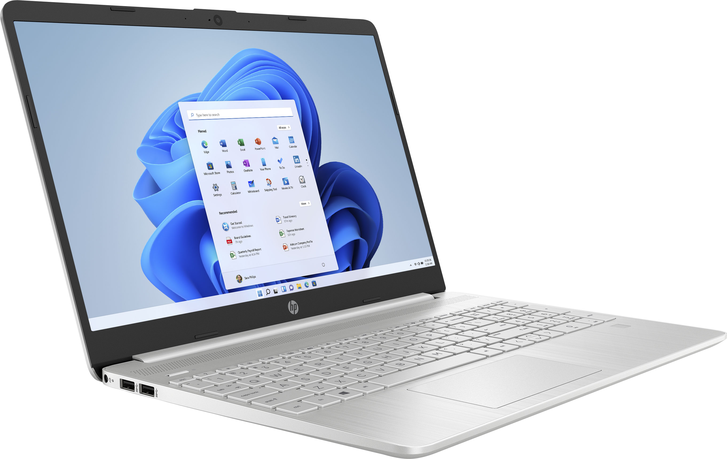HP - 15.6" Touch-Screen - Laptop - Intel Core i5 - 12GB Memory - 256GB SSD - Natural Silver