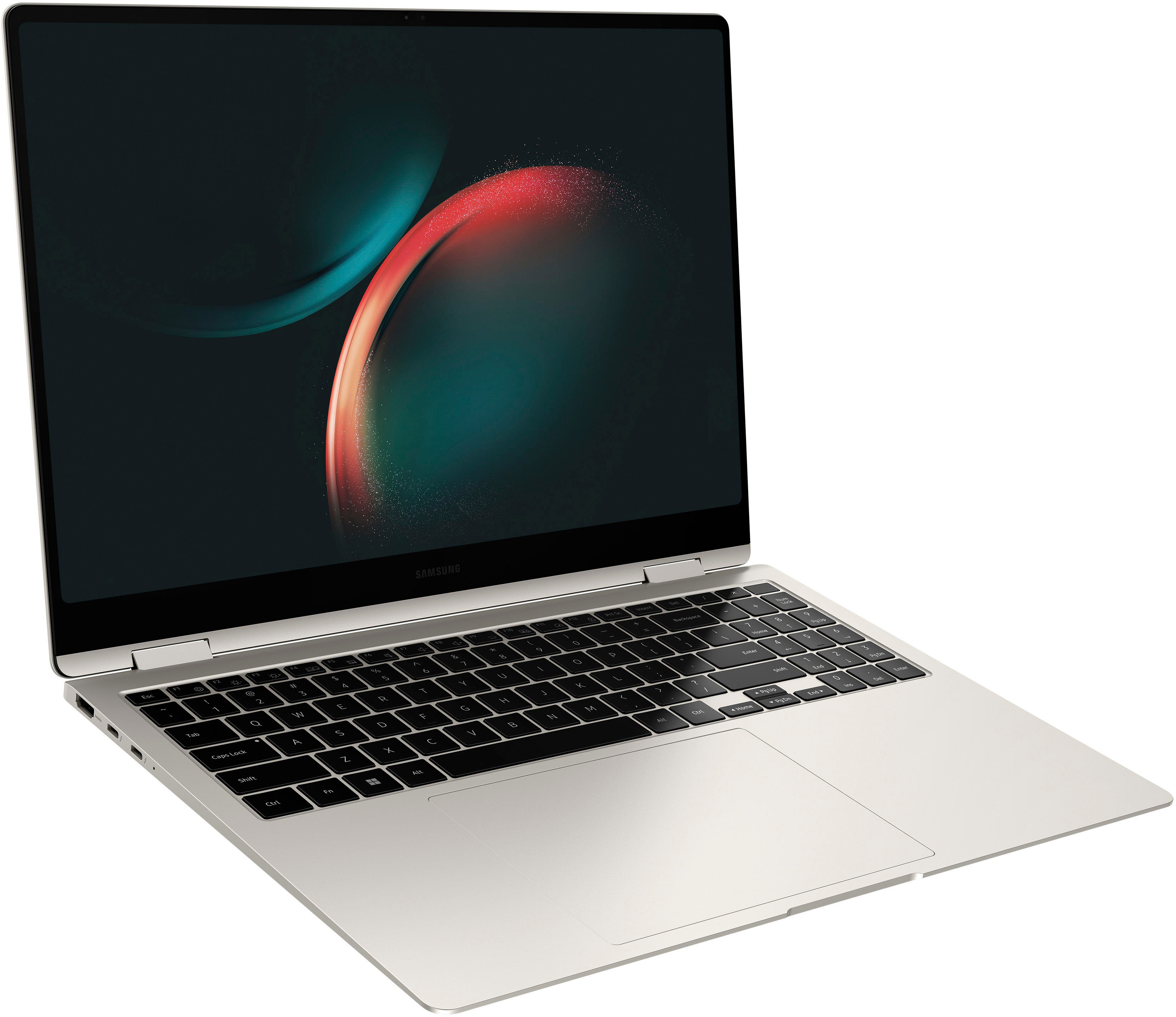 Samsung - Galaxy Book3 Pro 360 2-in-1 16" 3K AMOLED Touch Screen Laptop -Intel 13th Gen Evo Core i7-1360P -16GB Memory -512GB SSD - Beige