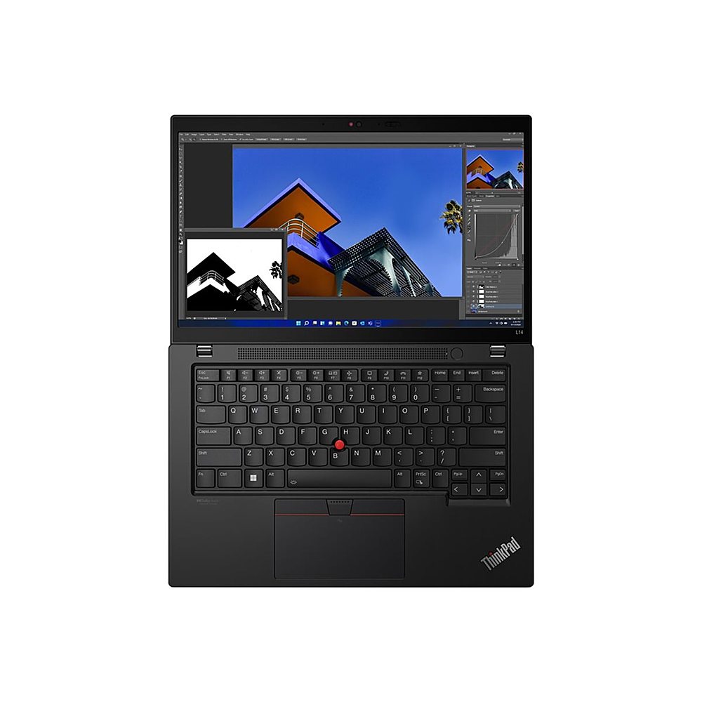 Lenovo - ThinkPad L14 Gen 3 14" Touch-Screen Notebook - Intel Core i5-1235U - 8GB Memory - 256GB SSD - Thunder Black