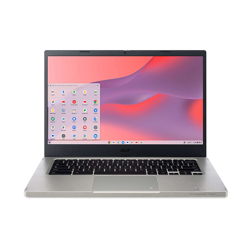 Acer - Vero 514 Chromebook Green PC Laptop - 14" FHD IPS - Intel Core i5 1235U - 8GB LPDDRX Memory - 256GB SSD