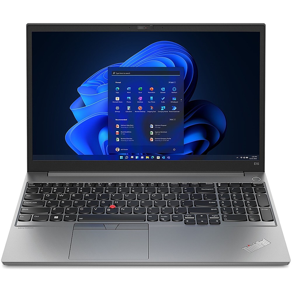 Lenovo - ThinkPad E15 Gen 4 15.6" Notebook - Intel Core i5-1235U - 16GB Memory - 256GB SSD - Gray