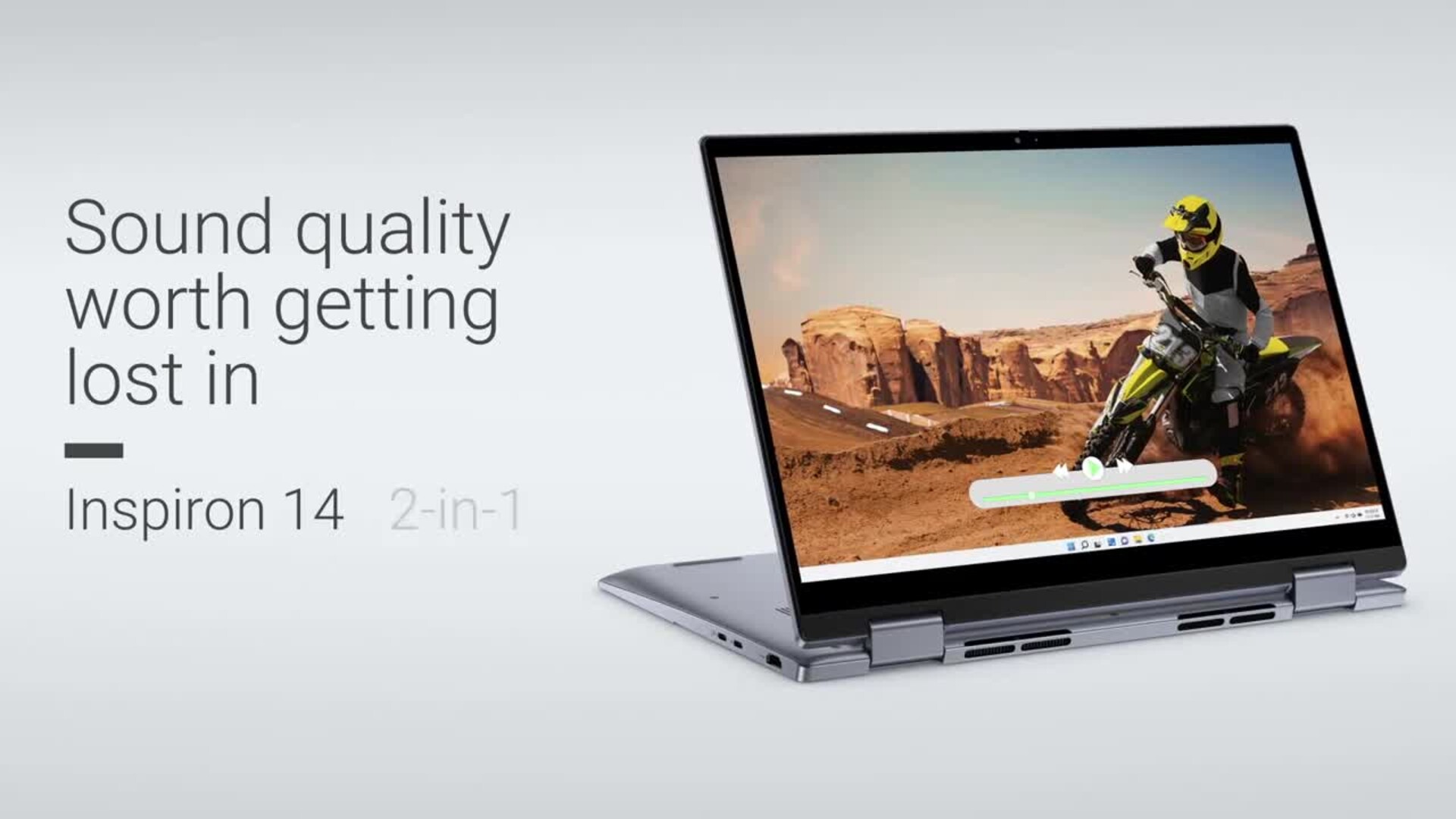 Dell - Inspiron 14.0" 2-in-1 Touch Laptop - AMD Ryzen 5 7530U - 8GB Memory - 512GB SSD - Lavender Blue