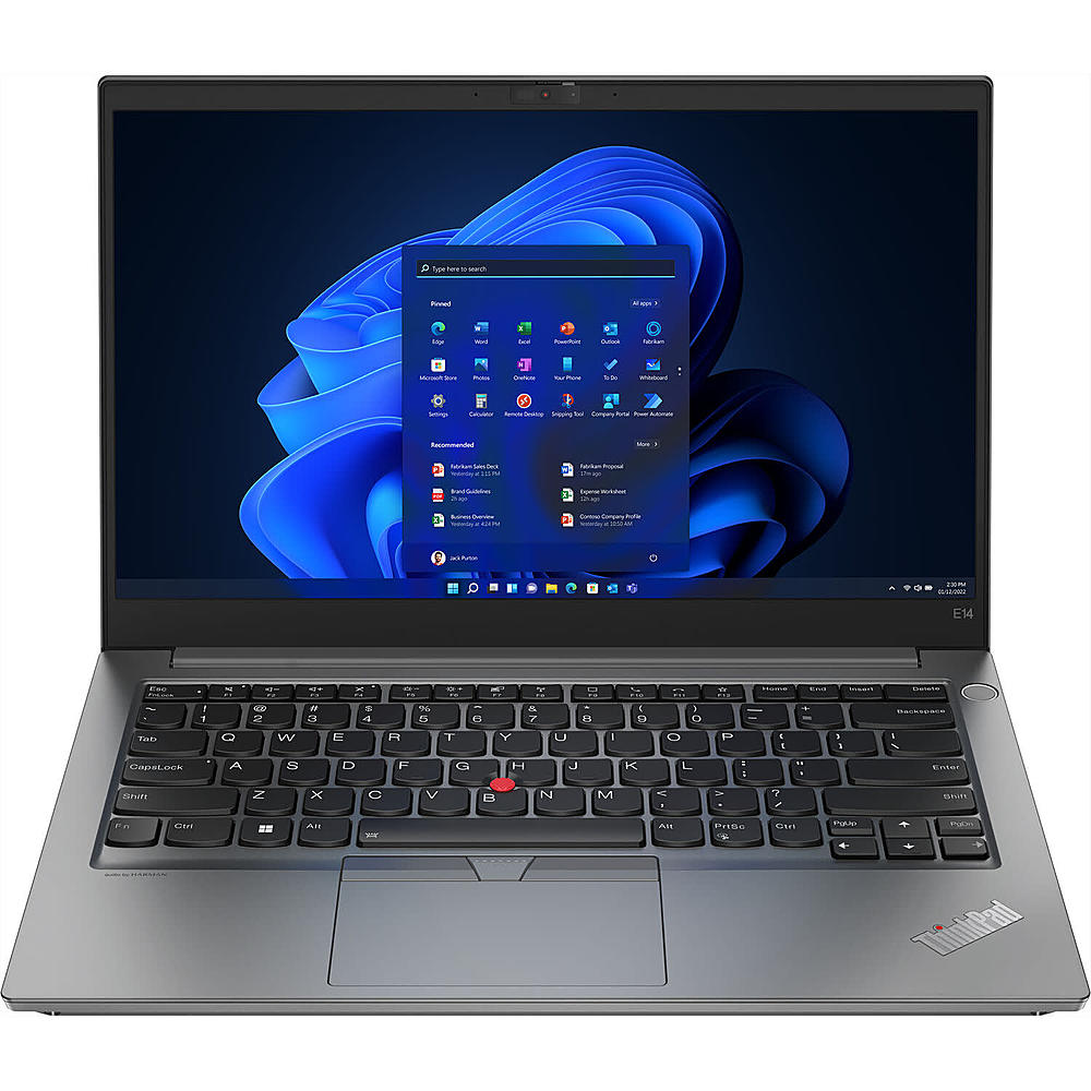 Lenovo - ThinkPad E14 Gen 4 14" Notebook - AMD Ryzen 5 5625U - 8GB Memory - 256GB SSD - Aluminum