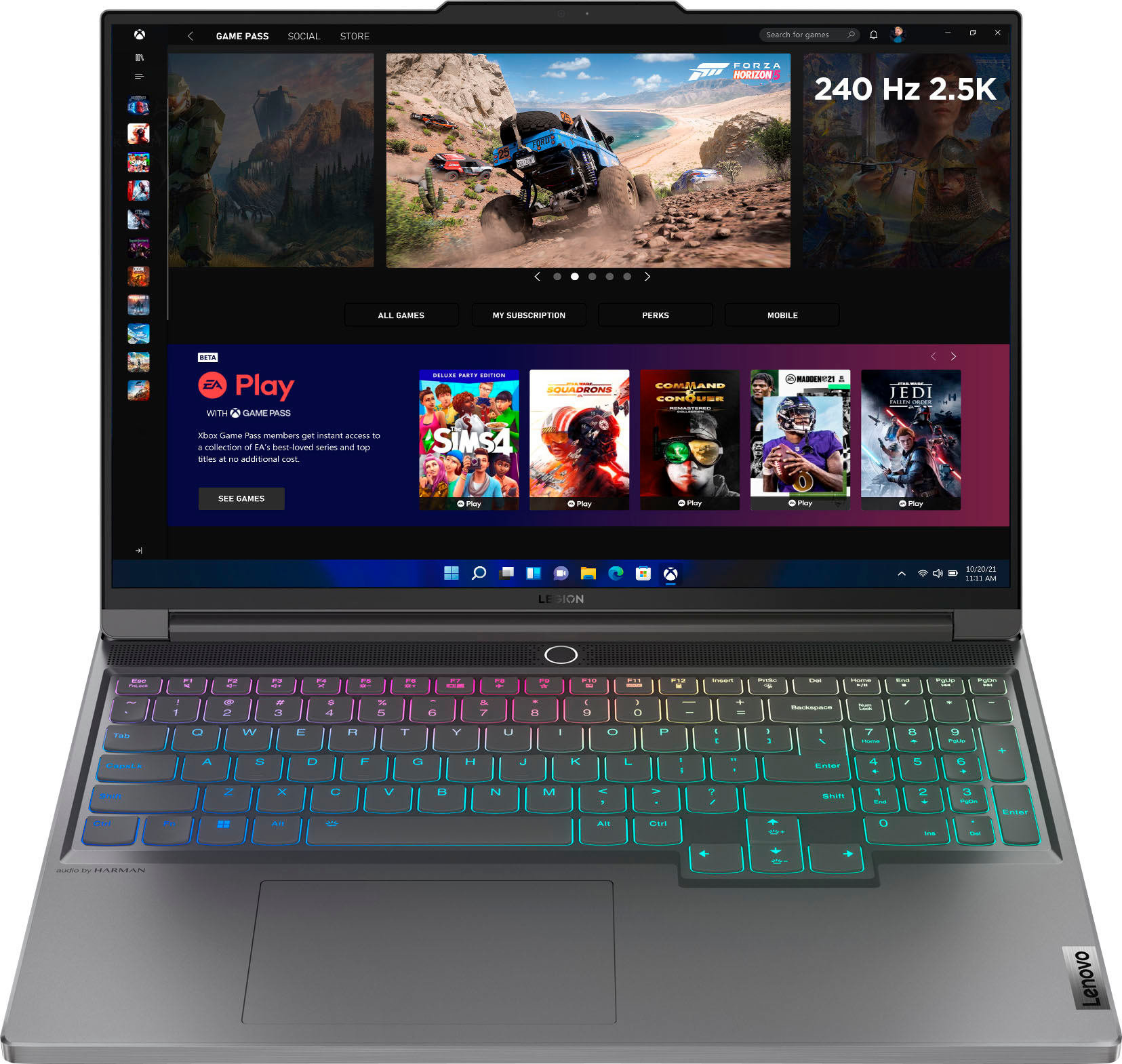 Lenovo - Legion Slim 7i 16" Gaming Laptop WQXGA- Intel Core i9-13900H with 16GB Memory - NVIDIA GeForce RTX 4070 - 1TB SSD - Storm Grey