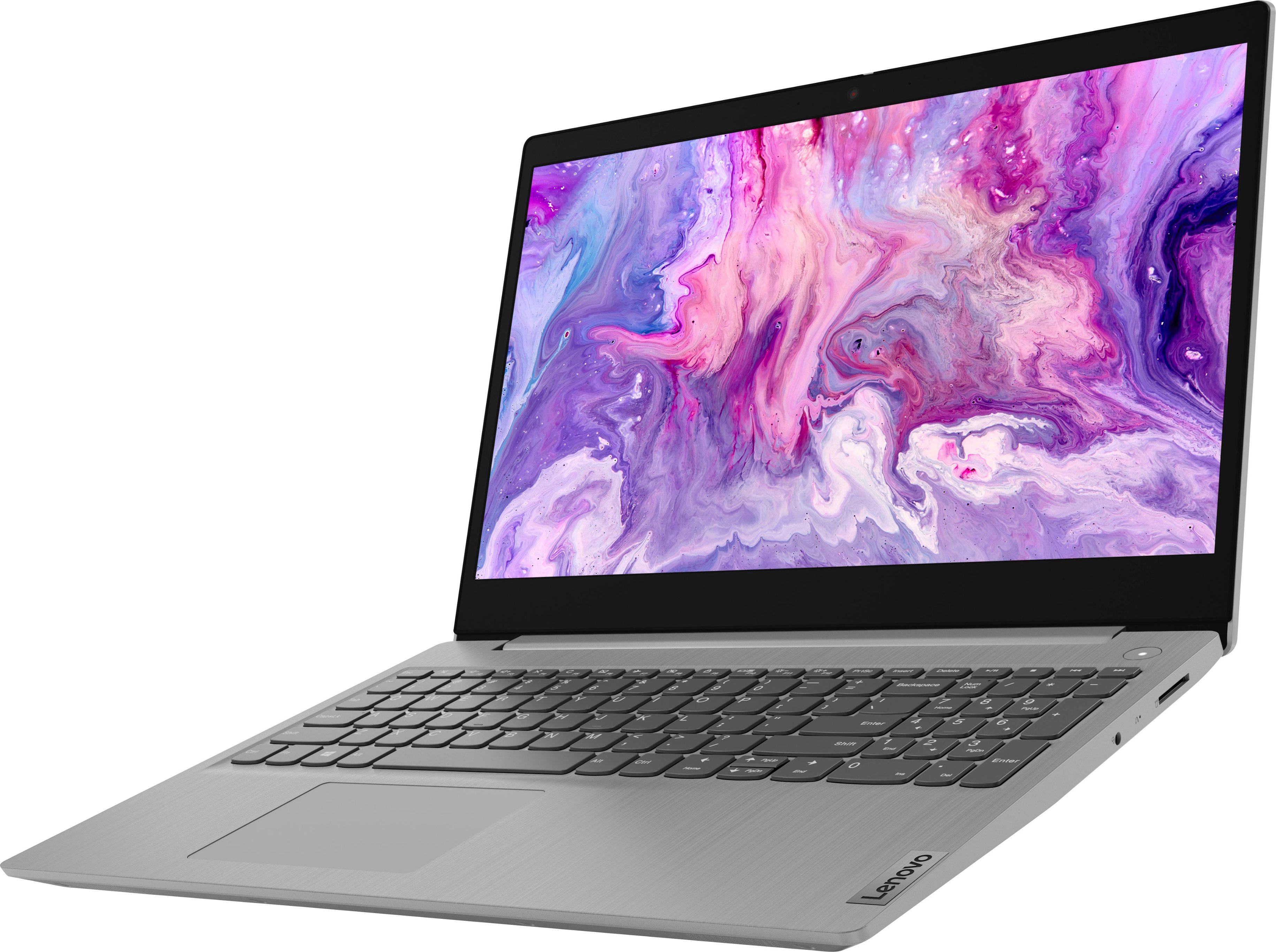 Lenovo - Ideapad 3i 15.6" HD Touch Laptop - Core i3-1115G4 - 8GB Memory - 256GB SSD - Platinum Grey