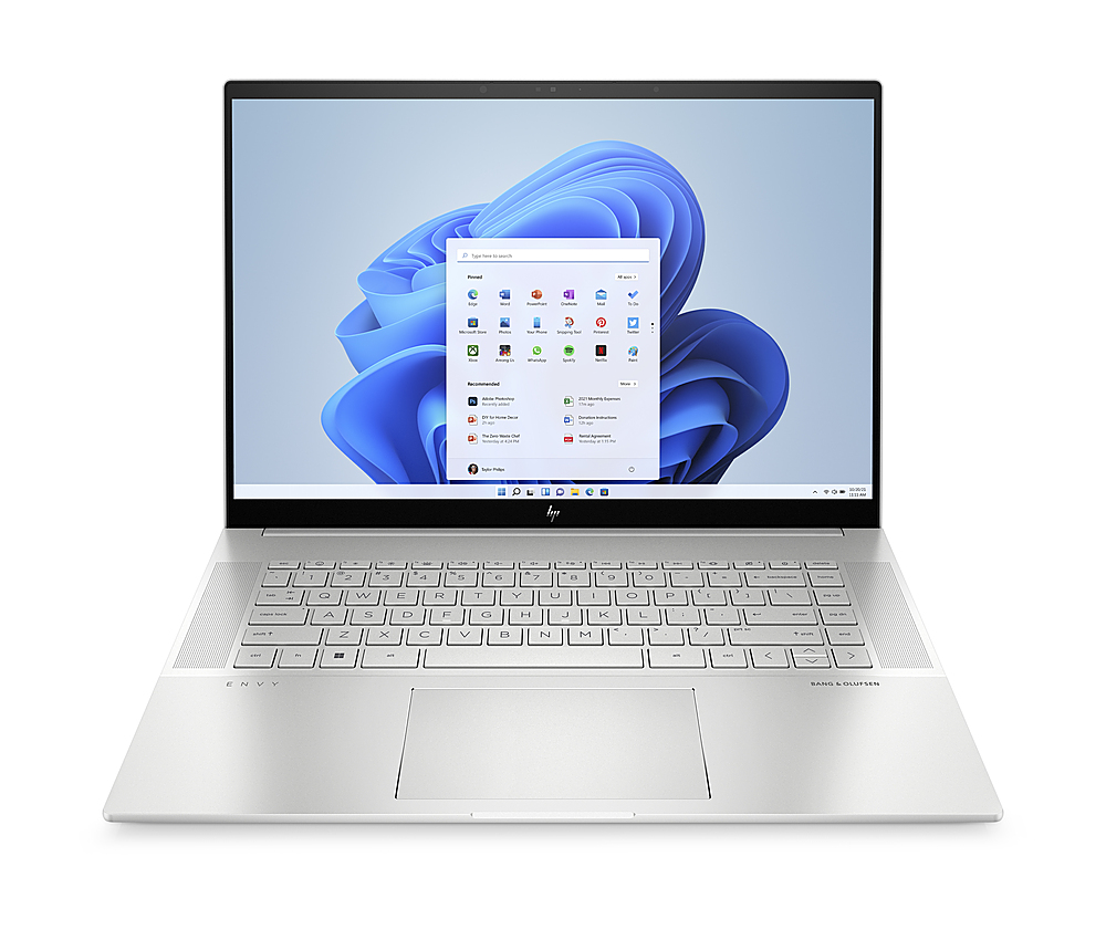 HP - ENVY 16" Touch-Screen Laptop - Intel Core i7-12700H - 16GB Memory - 512GB SSD - Natural Silver