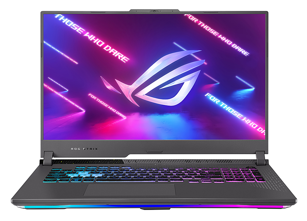 ASUS - ROG Strix G17 17.3” 240Hz Gaming Laptop QHD - AMD Ryzen 9 7945HX with 16GB Memory - NVIDIA GeForce RTX 4070 - 1TB SSD - Eclipse Gray